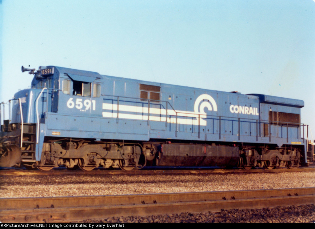 CR U36C #6591 - Conrail